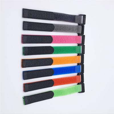 China Durable UAV Battery Duct Tape Adhesive Tape With Loop Color Self Adhesive Straps for sale