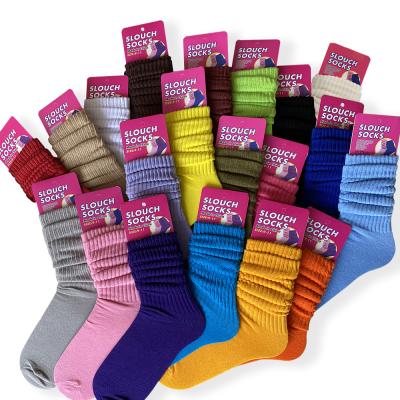 China Slouch QUICK DRY colored socks for crac socks! crack! soft extra long knee high women for sale