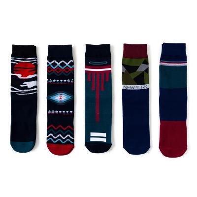 China Cotton QUICK DRY Socks Sports Factory Casual Happy Socks Customized Cotton Tube Socks For Men for sale