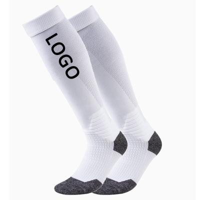 China Uron QUICK DRY Custom Mens Compression Athletic Sports Sock Crew Compression Sports Sock for sale