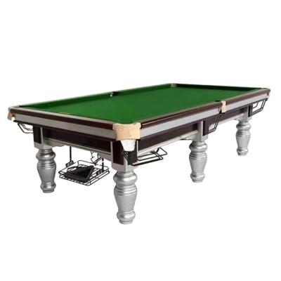 China American standard copper mouth bag cowhide style Qiao style pool table, Qingshi Zhongba steel warehouse, commercial marble pool table, double pure for sale