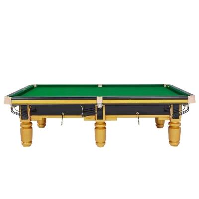 China Beijing Warehouse Steel Billiards Cowhide Mouth Bag Copper Mouth Table Standard Commercial Adult Ball Hall Marble Blue Stone Slate Eigh Chinese Black Ball Piece for sale