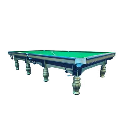 China Fashionable High Standard Production Tournament Slate Bed 12ft Snooker Table Pool Snooker Tables 12ft Snooker Table for sale