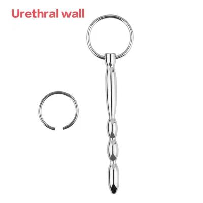 China Masturbation metal catheter stainless steel massage expansion backyard horse-eye masturbation toy for sale