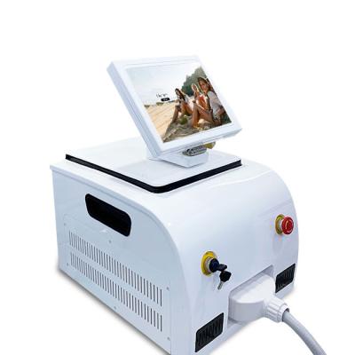 China Face Lift 808nm Diode Laser Hair Removal Machine Triple Wavelengths Diode Laser Hair Removal Machine for sale