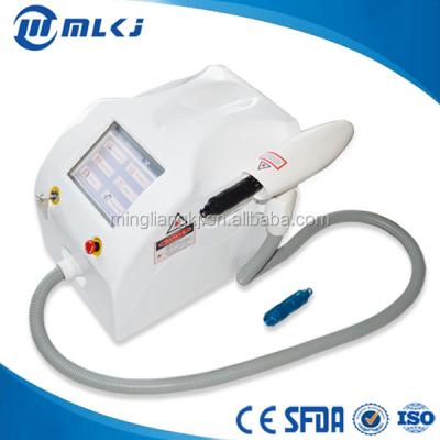 China Pigment removal variable spot size qswitch laser yag remove portable tattoo with spider girth removal laser 532nm for sale