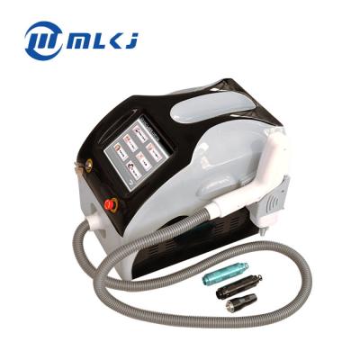 China Powerful facelift 1064 laser yellow bar nanometer 532nm q-switch ND yag laser for sale