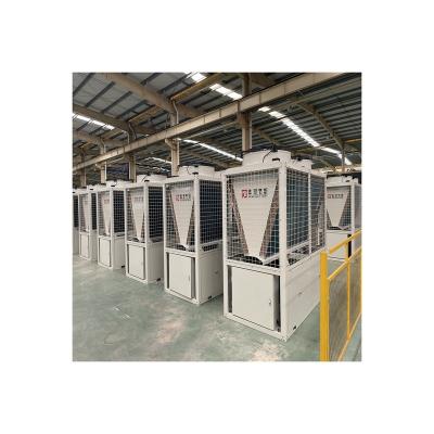 China Outdoor Manufacturer Supplier Modular Air Source Scroll Cooled Water Chiller For Industry for sale