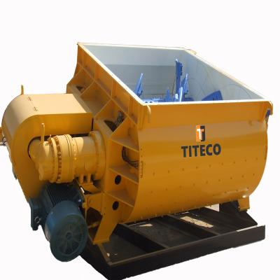 China Building Material Shops Hot Sale New Design JS Series Concrete Mortar Twin-shaft Mixing Concrete Mixer JS750 for sale