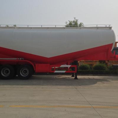 China Diesel truck trailer pump cement bulk tank truck trailer for cement storage and transportation for sale