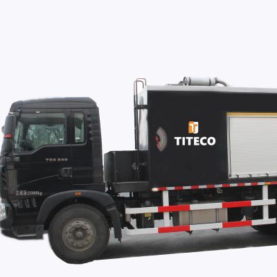 China Building Material Shops Paver Micro-surfacing Truck For Emulsion Asphalt Road Surface for sale