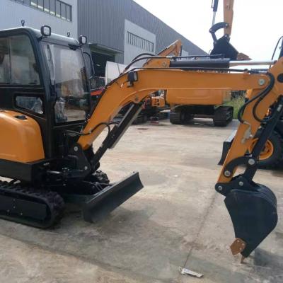 China Building Material Shops CE Certificate Used Mini Excavator 1 Ton For Ground Earth Moving Digging Machine Spare Parts for sale