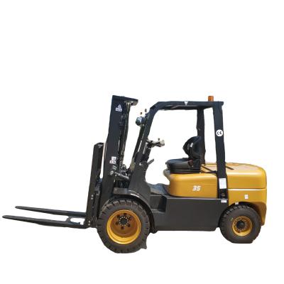 China Building Material Shops 3 Ton Hydraulic Diesel Or Electric Diesel Forklift From Chinese Factory Good Prices for sale