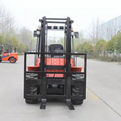 China Building Material Stores 2.5 Ton Diesel Forklift Hydraulic Engine Powered Lifting Heights 3000mm for sale