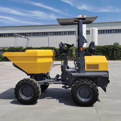 China Hydraulic Interesting Crawler Mini Dumper Construction Material Mini Barrow Motor Dumper Transporter for sale