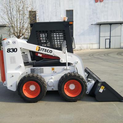 China Building Material Shops Agricultural Hydraulic Scrubber Small Skid Steer Loader for sale