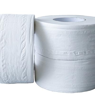 China extra slack & salable products viable & Biodegradable Products Bargain Price Recycled Pulp Jumbo Roll Roll Standard Toilet Paper for sale