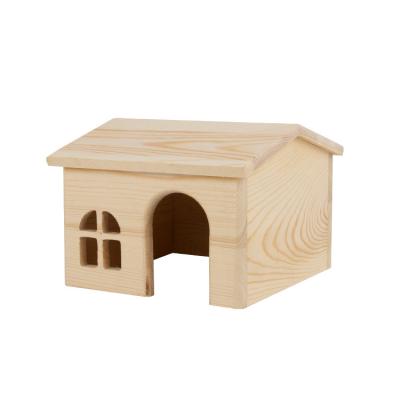 China Sustainable Wooden Luxury Whole House Kennel Dog House Cat House Indoor Pet Cage Outdoor for sale