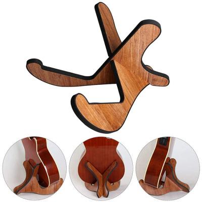 China Wholesale Acoustic Guitar Accessories GUITAR Musical Instrument Acoustic Guitar Wooden Stand for sale