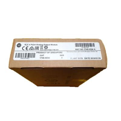 China Allen Bradley 1746-NO4I SLC Inventory New 1746-NO4I 4-Point Analog Output Module for sale