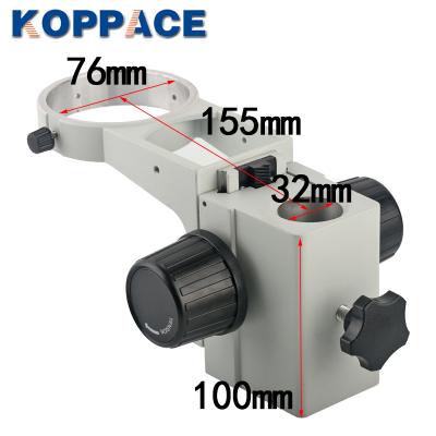 China KOPPACE KP-A3-1 Column Diameter 32mm Stereo Microscope Bracket Lens Diameter 76mm Microscope Focusing Stand KP-A3-1 for sale