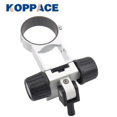 China Frame 155mm stereo microscope frame diameter 76mm bracket KOPPACE microscope stand 16mm interface focus center distance for sale