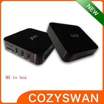 China 5V Post 400 van 2A aml8726-MX HD MX de Androïde Slimme TV-Hoge Prestaties van de Doos xbmc HDMI Output Te koop