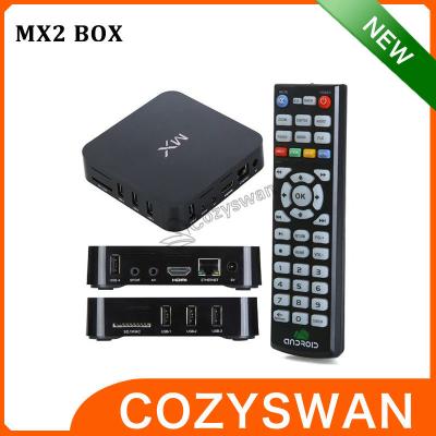 China Remote Control Dual Core XBMC Amlogic TV BOX Smart HDMI Mini PC DC 5V 2A Android 4.2.2 for sale