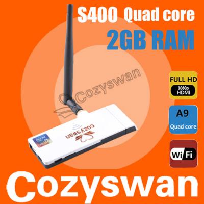 Китай DC 5V 2A донгла S400 DLNA Wifi Bluetooth Rockchip HDMI андроида 4.2.2 Google продается