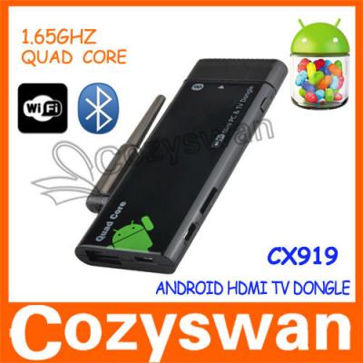 China RK3188 PC del androide 4,2 androides de Bluetooth 4,0 de la caja de la corteza A9 1.6GHZ HDMI TV mini para el hogar en venta