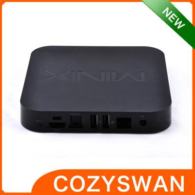 China Soem-Gewohnheit R3066 verdoppeln Kern-Rinde A9 androider Smart Fernseh-Kasten Neo-X5 Mini-PC volles HD zu verkaufen