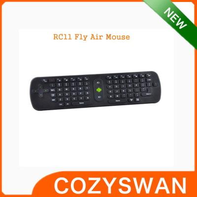 China Wireless Air Fly Mouse RC11 Fly Keyboard for sale