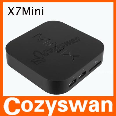 中国 HDMI X7 の小型 RK3188 アンドロイド 4.2 TV 箱のクォードの中心郵便 400/xbmc 家のためのスマートな TV 箱 販売のため