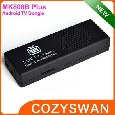 China MK808B Plus Amlogic android mini pc media player quad core 1+8GB for sale