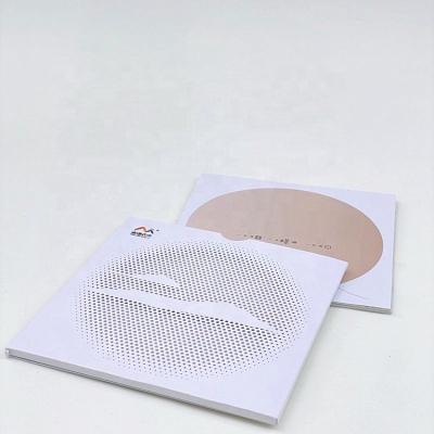 China Wholesale Recyclable White Cardboard CD Envelope Packaging Waterproof DVD Paper Folder OEM Customized Logo CD Case for sale