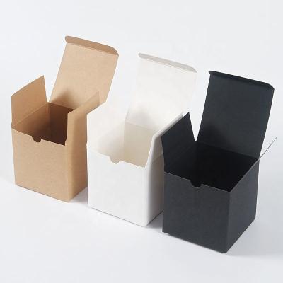 China Custom Small Toy Packaging White Box Square Recycled Cardboard Box Materials Logo Printing Empty Universal Cardboard for sale