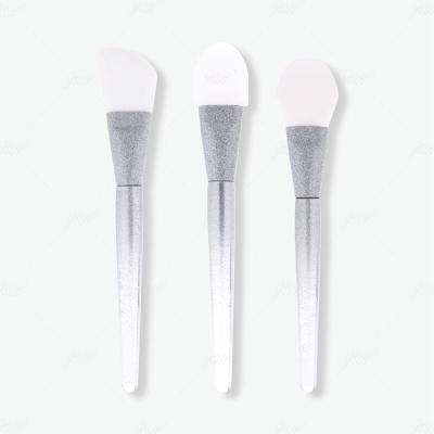 China Hot Selling Plastic DIY Large Face Mask Brush Handle Face Mask Cosmetic Brush For Skin Care Brush for sale