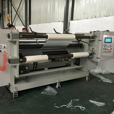 China Hotels Horizontal Slitting And Rewinding Machine For Paper Roll for sale