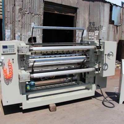 China High Speed ​​Food Bopp Tape Slitting And Rewinding Machine With Automatic Tension Control for sale