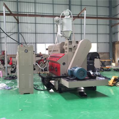 China Plastic Led Rubber Film PVC Profiles Extrusion Machines Strip Profile T Edge Edge Molding Extruding Machine for sale