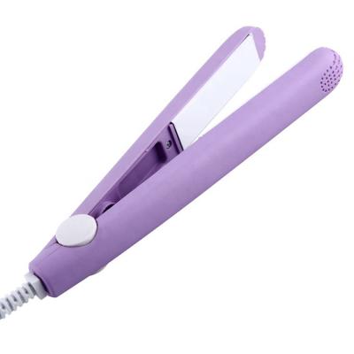 China Pink Small Mini Hair Flat Iron plancha de pelo private label hotel free sample for sale