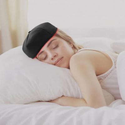 China Pain Relief 660nm 830nm Red Light Therapy Cap Red Infrared Light Therapy Cap for sale