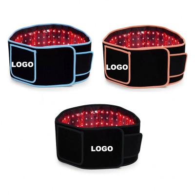 China Original Laser Lipo Factory Pain Relief Device Red Light Wrap Red Light Wrap Belly LED Light Therapy Portable Belly Light Therapy Belt Physical Fat Loss Equipments for sale