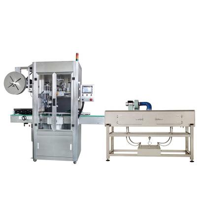 China TH-150 Fully Automatic Food Shrink Sleeve Labeling Machine For Mineral Water Bottle Packaging for sale