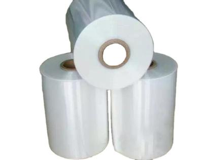 China Taizhou moisture proof lldpe wrapping pe shrink film stretch roll for packaging bottled water for sale