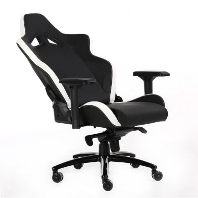 China New Design Adjustable Swivel PU (Height) Leather Racing Gaming Chair With 80mm Class 3 Gas Lift for sale