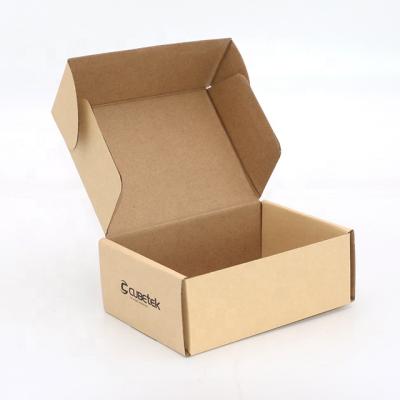 China Recycled FO New Arrival Custom Paper Box Materials Free Sample Folding Shipping Cardboard Simple Elegant Ad Box for sale