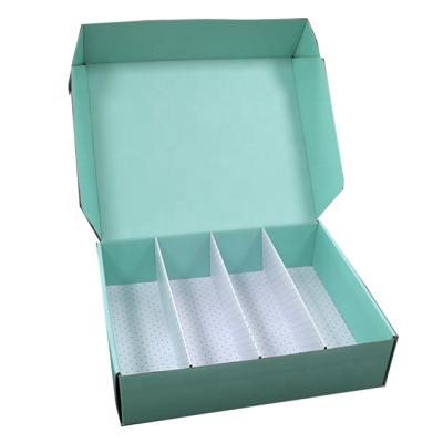 China Recycled FO New Arrival Custom Paper Box Materials Free Sample Simple Elegant Folding Shipping Box for sale