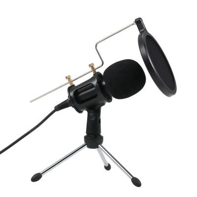 China USB Microphone Desktop PC Microphone Noise Reduction Microphone Singing Microphone Studio Recording for sale