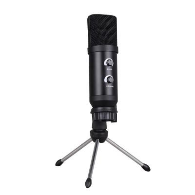 China USB Microphone Factory Supply Singing Microphone For Android Phone USB Microphone Studio Condenser for sale